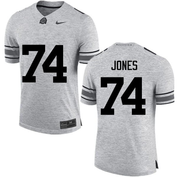 Ohio State Buckeyes #74 Jamarco Jones Men Alumni Jersey Gray